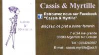 Cassios myrtille