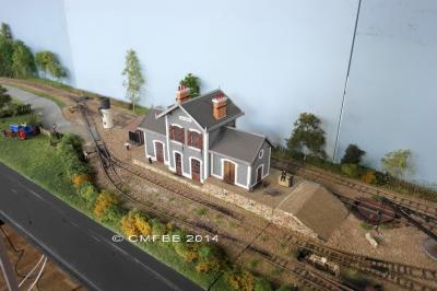 Saint Benoit - La gare