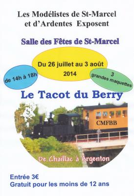 Affiche exposition Saint Marcel 2014