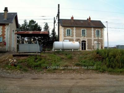 Gare de Celon (photo 2001)