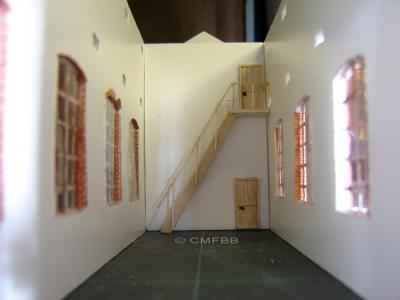 Mise en place de l'escalier