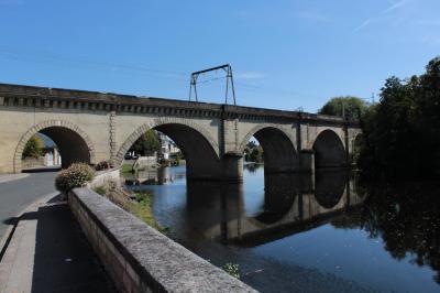 Pont sur la Creuse - réel